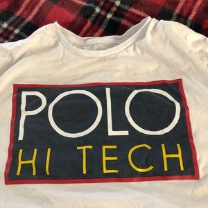 polo cropped t shirt